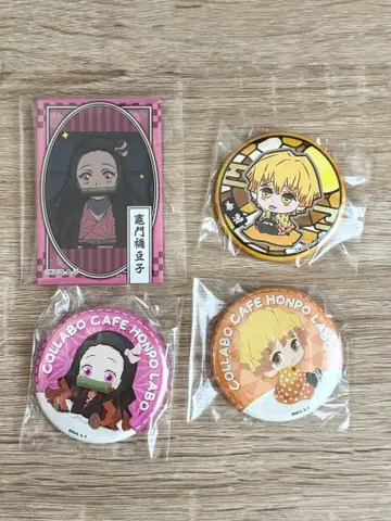 귀멸의 칼날 캔뱃지 네즈코 젠이츠