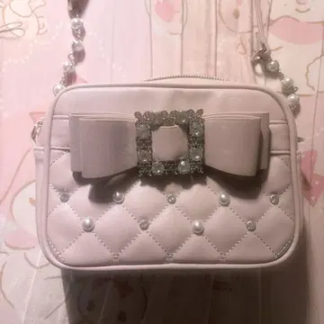 노에미 아가씨 비쥬 리본 숄더백