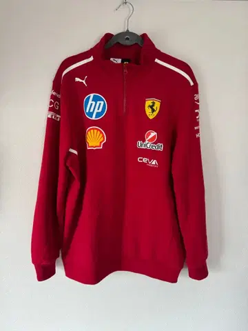 PUMA 스쿠데리아 페라리 트레이닝복 2025 레드