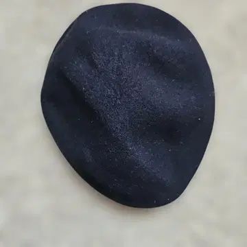 블랙 플리스 베레모