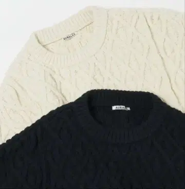 오라리 AURALEE 19AW 아란 니트