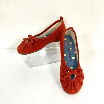 새상품급 크롤 발리에 COULEUR VARIE 발레 슈즈 22.5cm