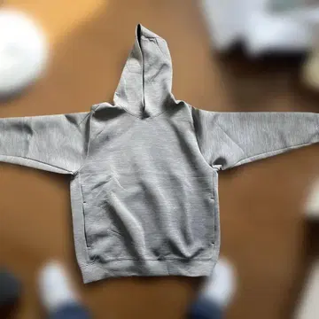 그레이 후드 부착 후드티 XL 사이즈