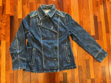 새상품급 Spick and Span 더블 브레스트 데님 자켓