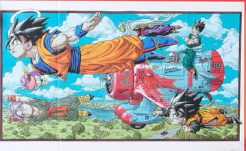 제일복권 드래곤볼 40th C상 비주얼보드 비행 버전