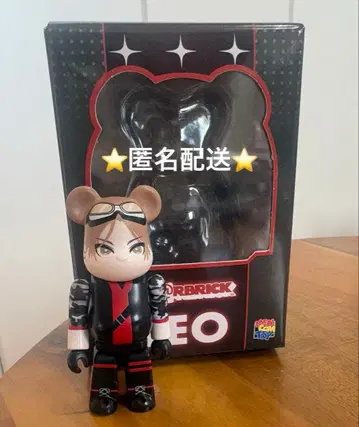 야마다 료스케 BE@PBRICK LEO 베어브릭 RED 피규어 100%