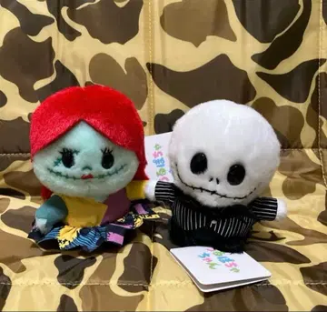 나이트메어 우루포챠짱 2개 잭 샐리 디즈니 봉제 인형