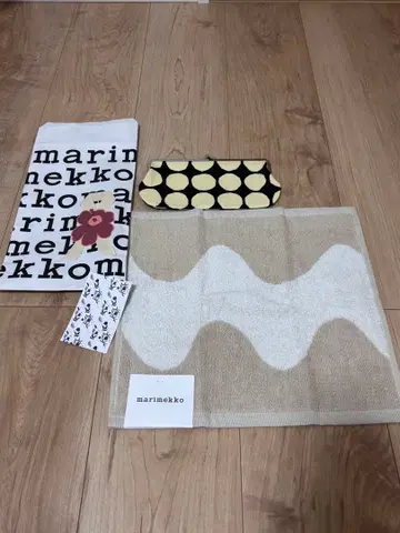 [ 택 포함 미사용 새상품 ] marimekko 선물 세트