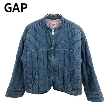 GAP 갭 퀼팅 블루종 자켓 블루 캐주얼