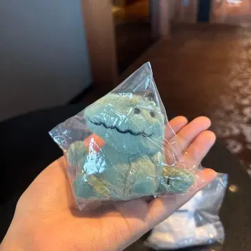 다정한 늑대 울프 군 봉제 인형 키링 가챠가챠