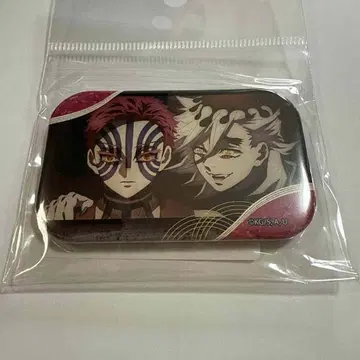 귀멸의 칼날 메모리즈 스퀘어 캔뱃지 도우마 아카자 상현 애니메이션 캐릭터