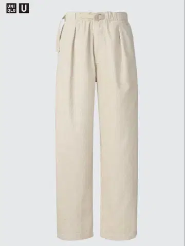 [ 택 포함 미사용 새상품 ] UNIQLO U 코듀로이 턱 와이드 팬츠