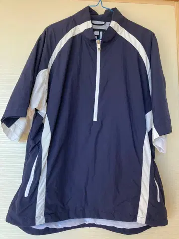 FJ 하프 지퍼 자켓 네이비