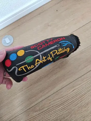 스카티 카메론 캘리포니아 퍼터 커버 아트 오브 퍼팅 블랙