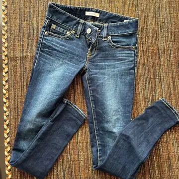 MOUSSY 스키니 데님 사이즈 25