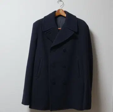 Polo 울 블렌드 멜톤 피코트