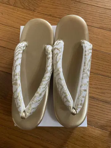 빅 사이즈 골드 조리 와 타비 세트 25.5cm 결혼식 피로연 성인식