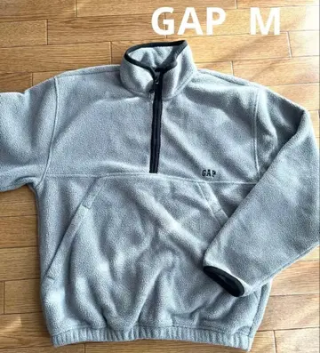 GAP 하프 지퍼 플리스 자켓 그레이 M 사이즈