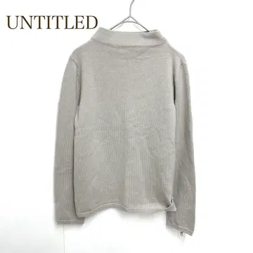 언타이틀 [L] 니트 모크넥 심플 무지 캐주얼 코디하기 좋은