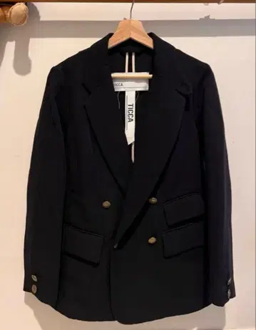 TICCA / 티카 울 린넨 더블 테일러드 자켓 2