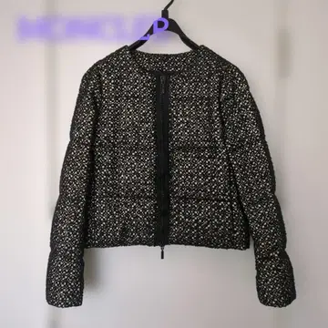 MONCLER 트위드 다운 자켓