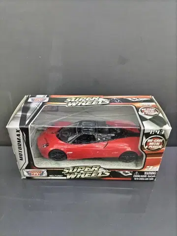 Super Wheels 1/43 레드 미니카