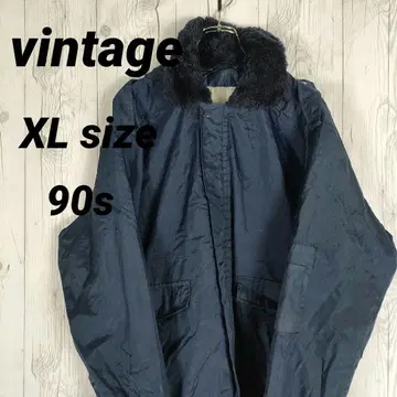 빈티지 밀리터리 플라이트 자켓 G-1 나일론 옷깃 보아 90s