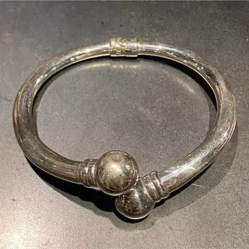 SILVER925 BIG PEARL BANGLE/실버/팔찌
