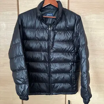 asics 아식스 블랙 다운 자켓 L