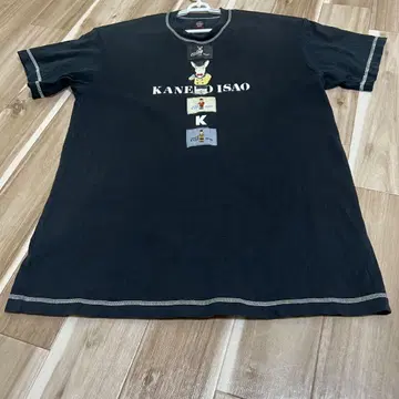 남성용 카네코 이사오 토끼 반팔 티셔츠