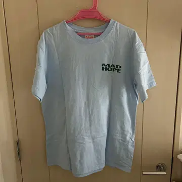 MAD HOPE 로고 티셔츠 파랑