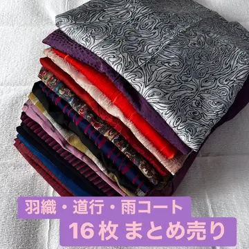 겉옷, 도행, 우비 코트 16장 묶음 판매 착용 리메이크용