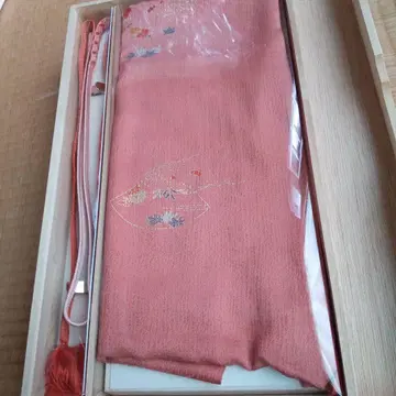 꽃무늬 자수 오비 장식 천 허리띠 실크