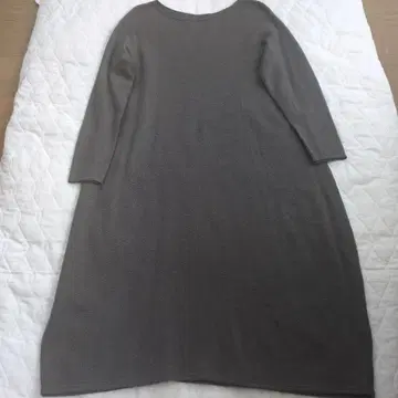 요건 레일 바바구리 알파카 벼룩 원피스 카키 그레이 새상품급