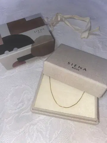 SIENA ROSE 심플 체인 목걸이