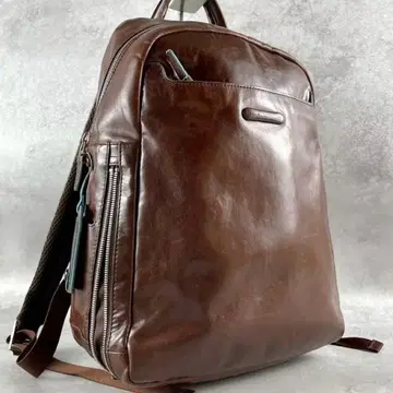 [ 새상품급 ] 피쿼드로 가죽 백팩 브라운