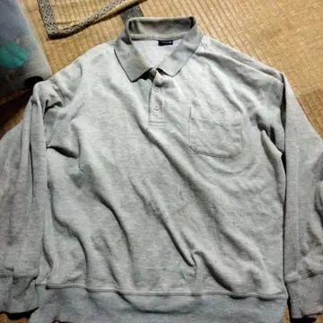 Rogers Hen 그레이 피케 셔츠 M 사이즈