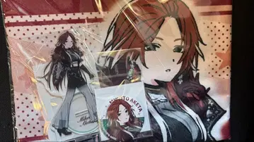 샤니마스 메바치 히다 미코토 아크릴 스탠드 담당 타월 캔뱃지 세트