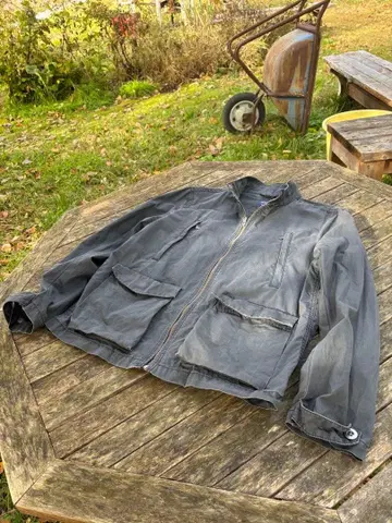 GAP 빈티지 필드 자켓 짙은 그레이 S 사이즈