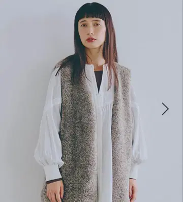 [ 미사용 새상품 ] 이번 시즌 구매! STUDIO CLIP 퍼 베스트