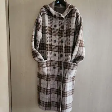 야크 100% 리버서블 코트 몽골