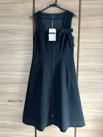 엠즈 그레이시 원피스 38 오버롤 스커트 블랙