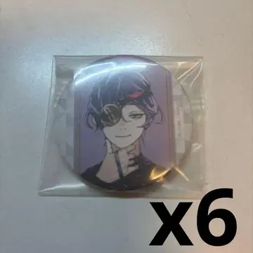 잭 쟝느 네지 블랙몬 캔뱃지 6개 세트