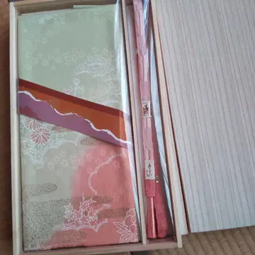 꽃무늬 파도 무늬 허리띠 세트