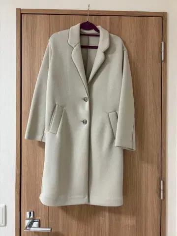 AN LIC AU BLUE! 체스터 코트 소프트 파이핑 종이상자