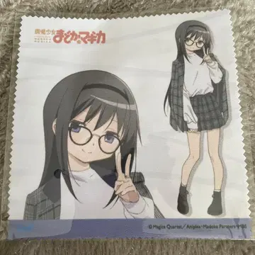 마도카 마기카 zoff 안경닦이 호무라 극세사 크로스 마도마기