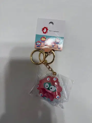 산리오 마이멜로디 마스코트 클리어 컬러 키링 한교동