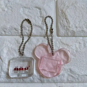 레트로 당시 물건 프리쿠라 보관함 키링