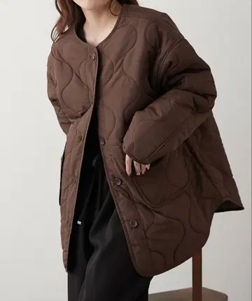 리마인드 미 앤드 포에버 [가볍고 따뜻한!] 퀼팅 블루종