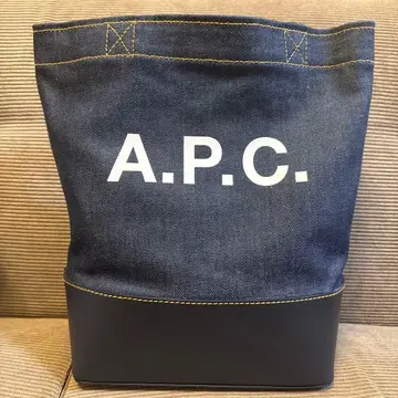 A.P.C. 데님 토트백